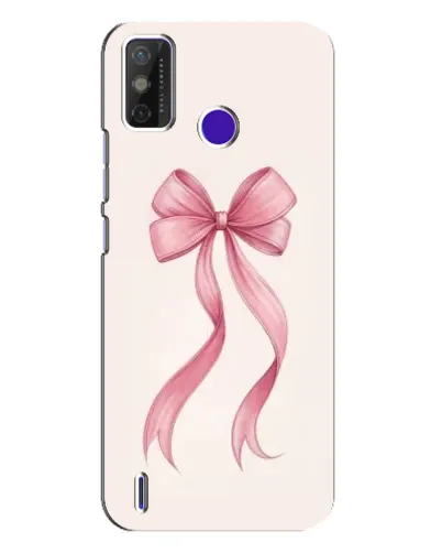 Чехол для TECNO Spark Power 2 (LC8) с картинкой «Розовый бант»