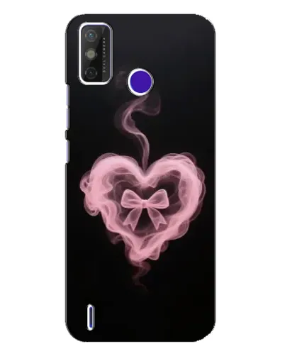 Чехол для TECNO Spark Power 2 (LC8) с картинкой «Дымчатое сердце»