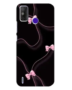 Чехол для TECNO Spark Power 2 (LC8) с картинкой «Розовые ленты»