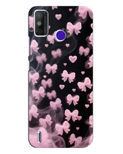 Чехол для TECNO Spark Power 2 (LC8) с картинкой «Неоновое кружево»