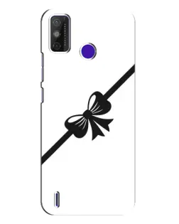 Чехол для TECNO Spark Power 2 (LC8) с картинкой «Диагональный бант»