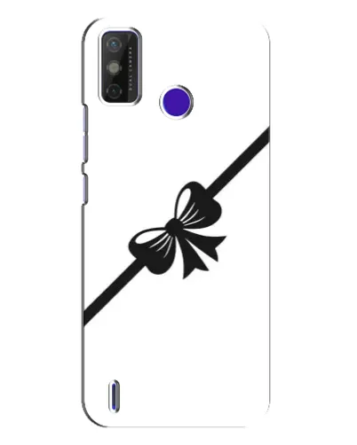 Чехол для TECNO Spark Power 2 (LC8) с картинкой «Диагональный бант»