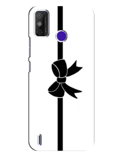 Чехол для TECNO Spark Power 2 (LC8) с картинкой «Вертикальный бант»