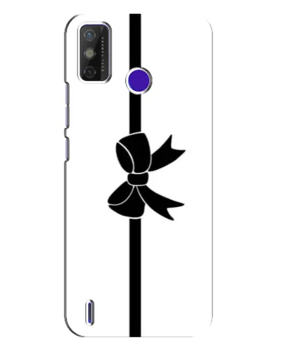 Чехол для TECNO Spark Power 2 (LC8) с картинкой «Вертикальный бант»