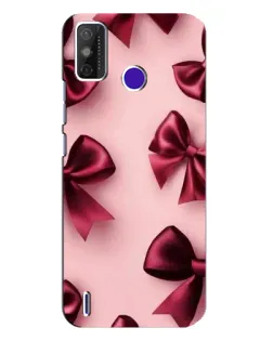 Чехол для TECNO Spark Power 2 (LC8) с картинкой «Бордовый атлас»