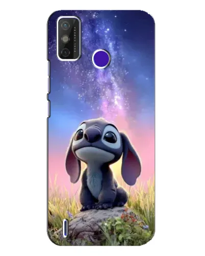 Чехол для TECNO Spark Power 2 (LC8) с картинкой «Стич на рассвете»