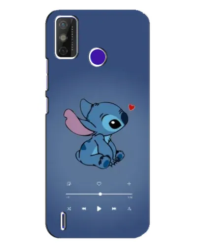 Чехол для TECNO Spark Power 2 (LC8) с картинкой «Музыкальный Stitch»