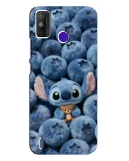 Чехол для TECNO Spark Power 2 (LC8) с картинкой «Стич и голубика»
