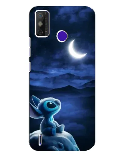 Чехол для TECNO Spark Power 2 (LC8) с картинкой «Лунная ночь Стича»