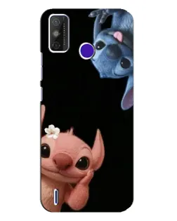 Чехол для TECNO Spark Power 2 (LC8) с картинкой «Фиолетовый туман роз»