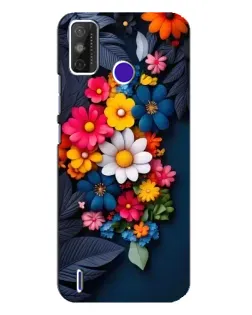 Чехол для TECNO Spark Power 2 (LC8) с картинкой «Цветочная феерия» Чехол для TECNO Spark Power 2 (LC8) с картинкой «Цветочная феерия»