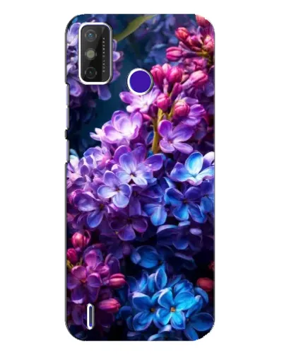 Чехол для TECNO Spark Power 2 (LC8) с картинкой «Сиреневый цвет»