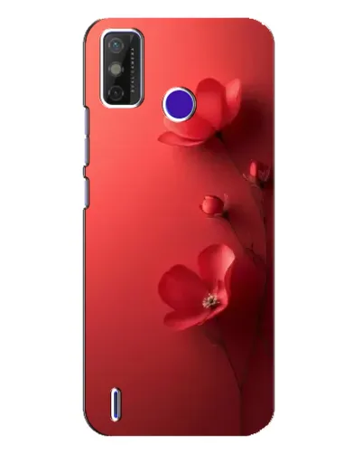 Чехол для TECNO Spark Power 2 (LC8) с картинкой «Маковые соцветия»