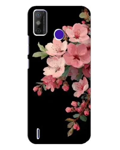 Чехол для TECNO Spark Power 2 (LC8) с картинкой «Розовая ветка сакуры»