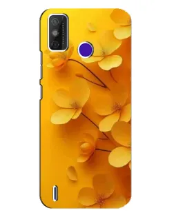 Чехол для TECNO Spark Power 2 (LC8) с картинкой «Золотые лепестки» Чехол для TECNO Spark Power 2 (LC8) с картинкой «Золотые лепестки»