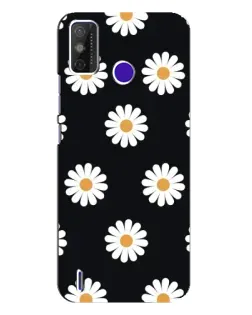Чехол для TECNO Spark Power 2 (LC8) с картинкой «Ромашки на черном» Чехол для TECNO Spark Power 2 (LC8) с картинкой «Ромашки на черном»