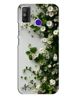 Чехол для TECNO Spark Power 2 (LC8) с картинкой «Ветка мелких белых цветов» Чехол для TECNO Spark Power 2 (LC8) с картинкой «Ветка мелких белых цветов»