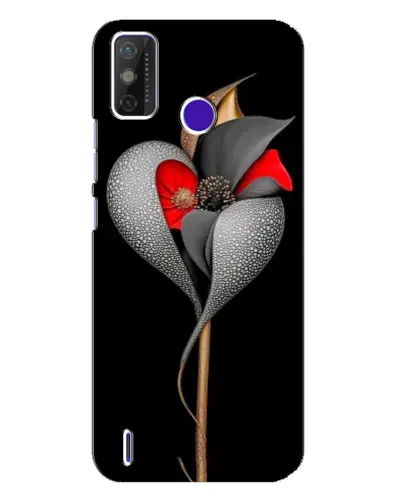 Чехол для TECNO Spark Power 2 (LC8) с картинкой «Серебряный фантазийный цветок» Чехол для TECNO Spark Power 2 (LC8) с картинкой «Серебряный фантазийный цветок»