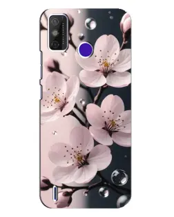 Чехол для TECNO Spark Power 2 (LC8) с картинкой «Нежная сакура и капли» Чехол для TECNO Spark Power 2 (LC8) с картинкой «Нежная сакура и капли»