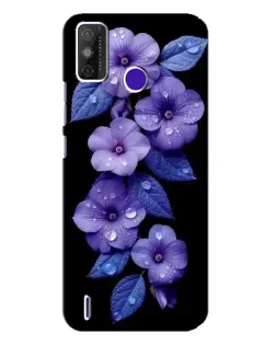 Чехол для TECNO Spark Power 2 (LC8) с картинкой «Фиолетовые цветы с росою» Чехол для TECNO Spark Power 2 (LC8) с картинкой «Фиолетовые цветы с росою»