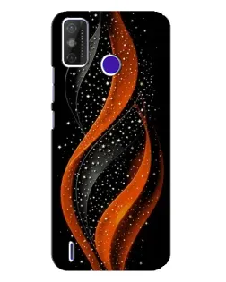 Чехол для TECNO Spark Power 2 (LC8) с картинкой «Огненная звездная волна»