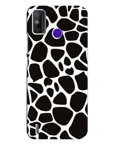 Чехол для TECNO Spark Power 2 (LC8) с картинкой «Черно-белый жираф»