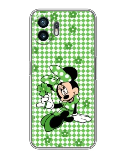 Чехол для TECNO Spark Slim с картинкой «Mickey в клетку»