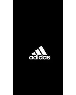 Чехол для TECNO с картинкой «Черная классика Adidas»