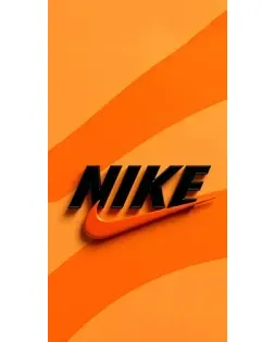 Чехол для TECNO с картинкой «Оранжевый драйв Nike»
