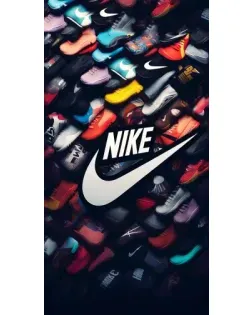 Чехол для TECNO с картинкой «Коллекция кроссовок Nike»