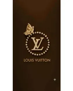 Чехол для TECNO с картинкой «LV — золотая печать»