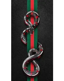 Чохол для TECNO з картинкою «Gucci — змія на смузі» Чохол для TECNO з картинкою «Gucci — змія на смузі»