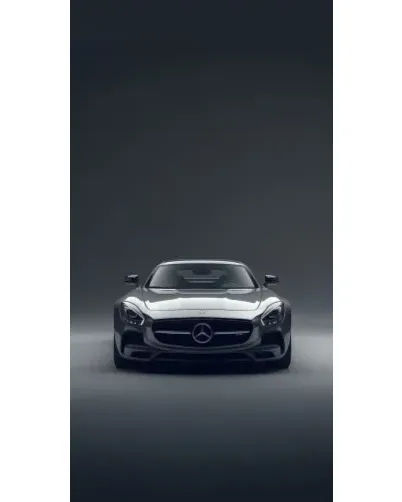 Чехол для TECNO с картинкой «Mercedes на черном» Чехол для TECNO с картинкой «Mercedes на черном»