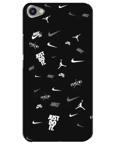 Чохол для Meizu U20 з картинкою «Nike Black Pattern» Чохол для Meizu U20 з картинкою «Nike Black Pattern»