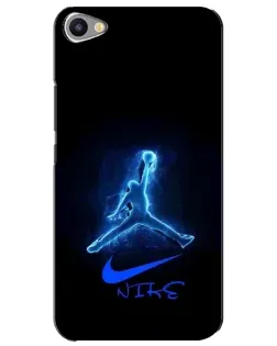 Чохол для Meizu U20 з картинкою «Jordan Neon Blue»