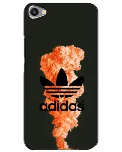 Чохол для Meizu U20 з картинкою «Помаранчевий дим Adidas»