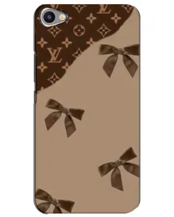 Чохол для Meizu U20 з картинкою «LV — кавовий атлас»