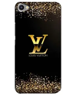 Чохол для Meizu U20 з картинкою «LV — золоті іскри»