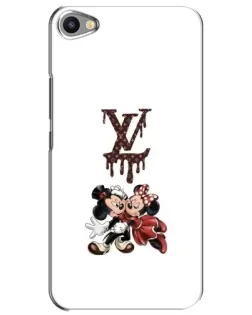 Чохол для Meizu U20 з картинкою «LV та Міккі Маус»