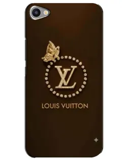 Чохол для Meizu U20 з картинкою «LV — золота печатка»