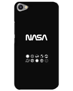 Чехол для Meizu U20 с картинкой «NASA — технический принт» Чехол для Meizu U20 с картинкой «NASA — технический принт»