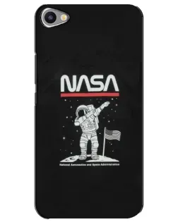 Чехол для Meizu U20 с картинкой «NASA — шагаем по Луне» Чехол для Meizu U20 с картинкой «NASA — шагаем по Луне»