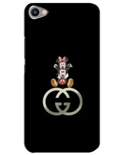 Чехол для Meizu U20 с картинкой «Минни Маус на лого»