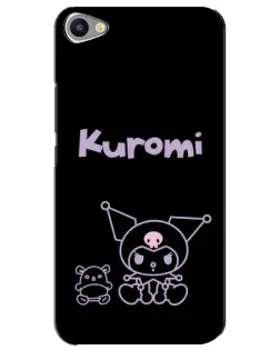 Чохол для Meizu U20 з картинкою «Kuromi — чорний мінімалізм»