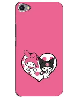 Чехол для Meizu U20 с картинкой «Kuromi и My Melody»
