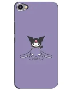 Чехол для Meizu U20 с картинкой «Kuromi на лиловом фоне»