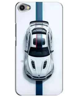Чехол для Meizu U20 с картинкой «Вид сверху — BMW M»