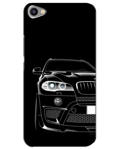 Чехол для Meizu U20 с картинкой «Темный силуэт BMW»
