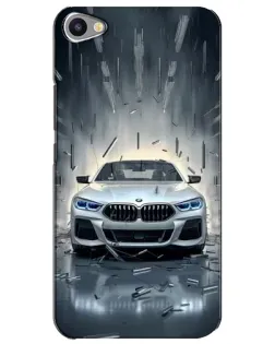 Чехол для Meizu U20 с картинкой «BMW в свете фар»
