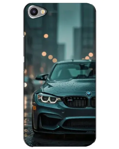 Чехол для Meizu U20 с картинкой «BMW в огнях города»